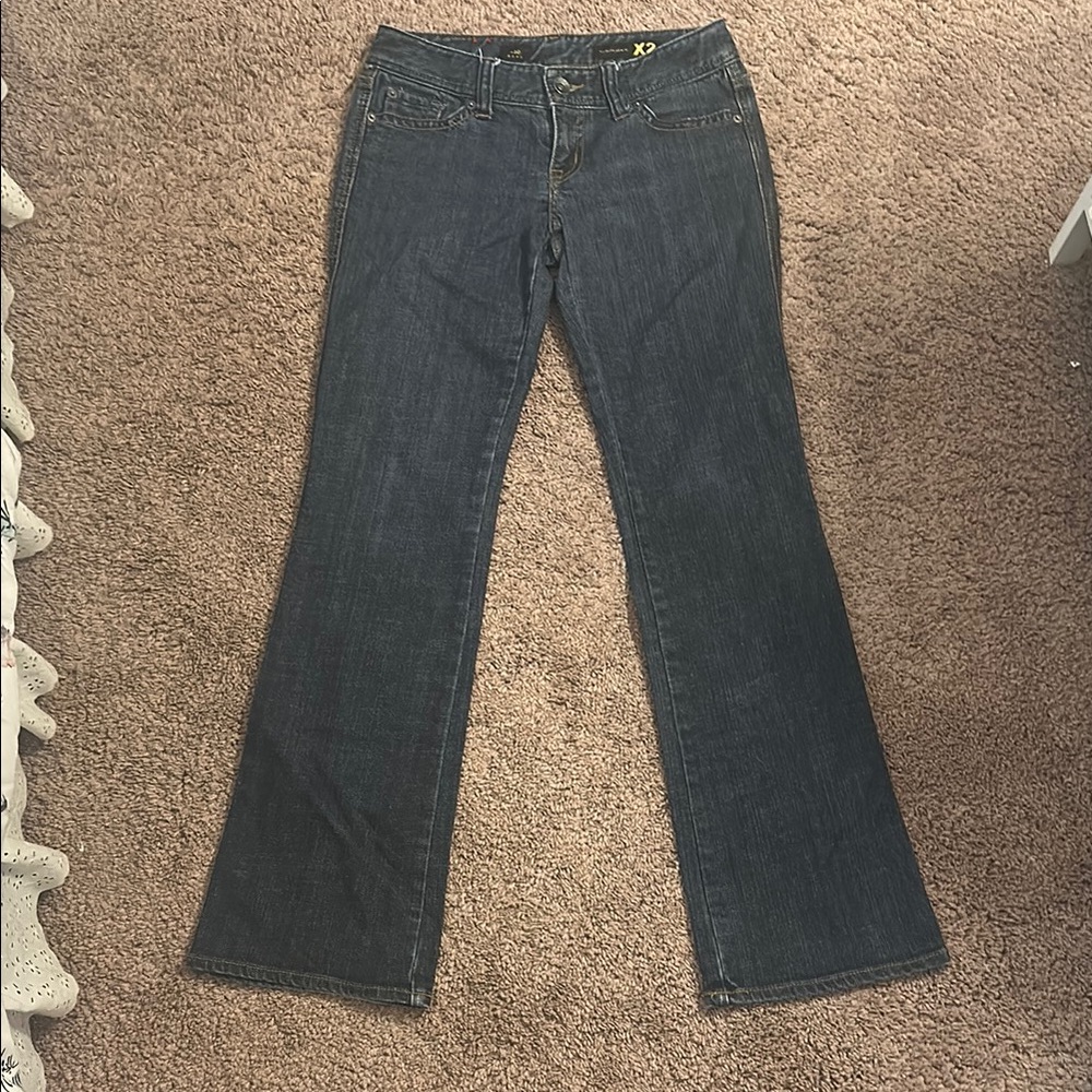 X2 Blue Flare Wide Leg Jeans